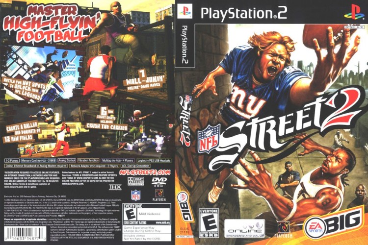 NFL Street 2 PS2 Game Playstation 2 For Sale