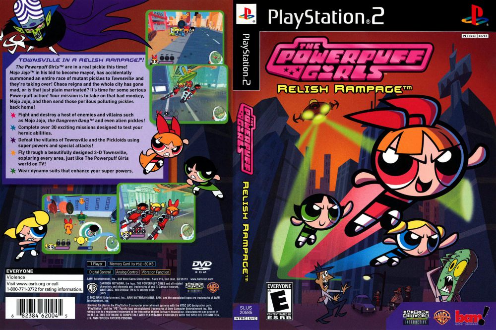 The Powerpuff Girls Relish Rampage Playstation Ps No My Xxx Hot Girl