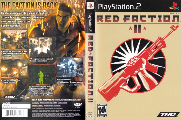 Red Faction II - PlayStation 2 | VideoGameX