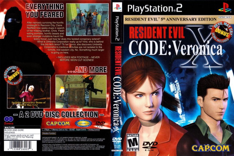 Resident Evil CODE: Veronica X - PlayStation 2 | VideoGameX