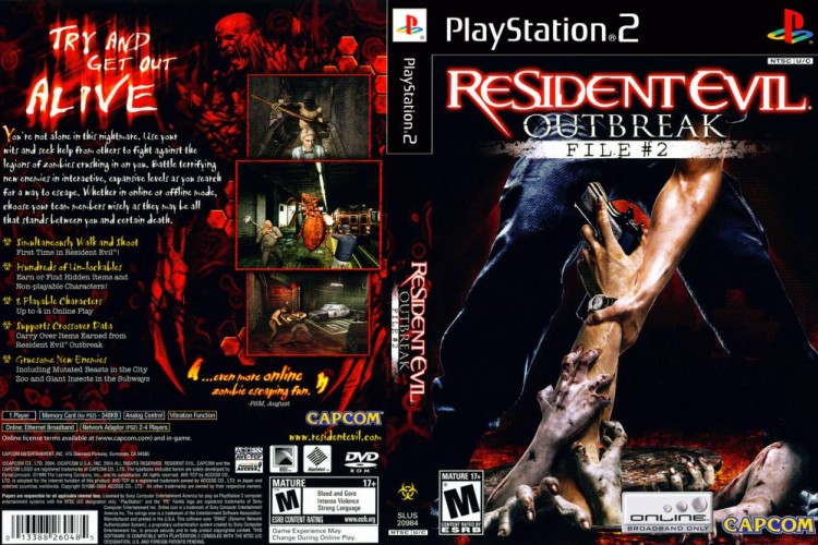 Resident Evil: Outbreak - File #2 - PlayStation 2 | VideoGameX