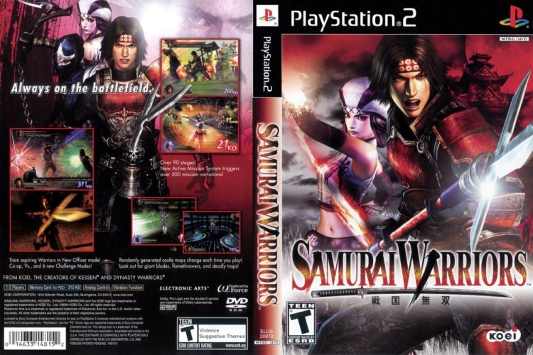 Samurai Warriors - PlayStation 2 | VideoGameX