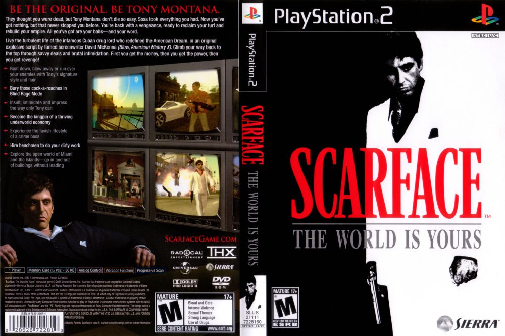 scarface the world is yours ps3 download