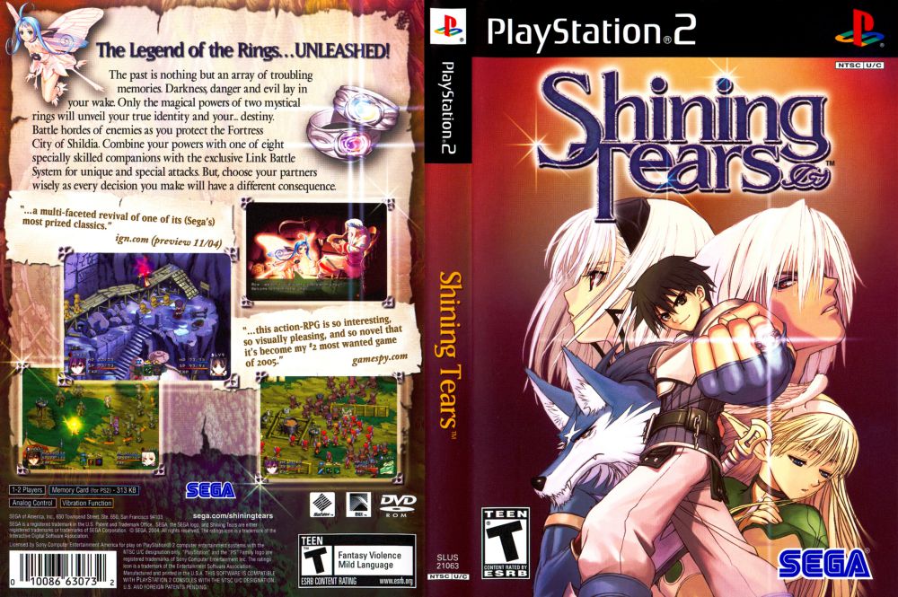 Shining Tears - PlayStation 2 | VideoGameX