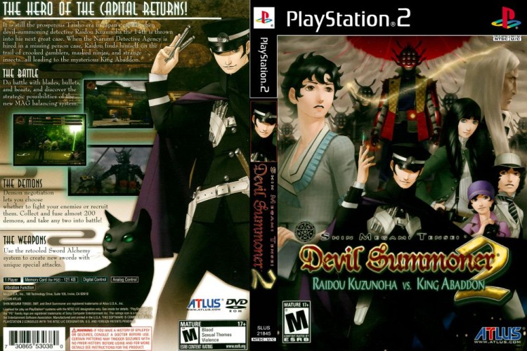 Shin Megami Tensei: Devil Summoner 2 - Raidou Kuzunoha vs. King Abaddon - PlayStation 2 | VideoGameX