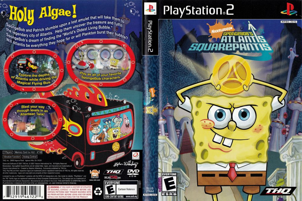 spongebob playstation 2