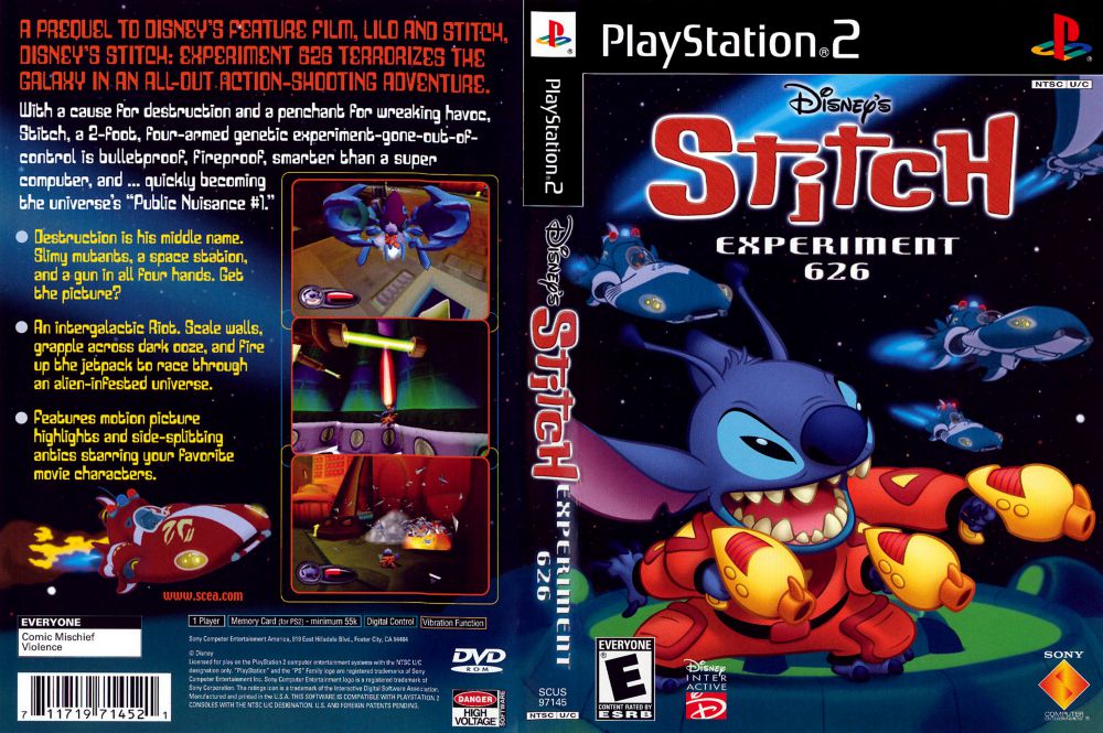 Disney's Stitch: Experiment 626 (Disney Classics) pour PlayStation 2
