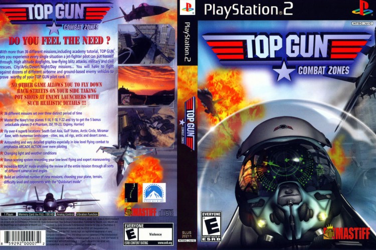 Top Gun: Combat Zones - PlayStation 2 | VideoGameX