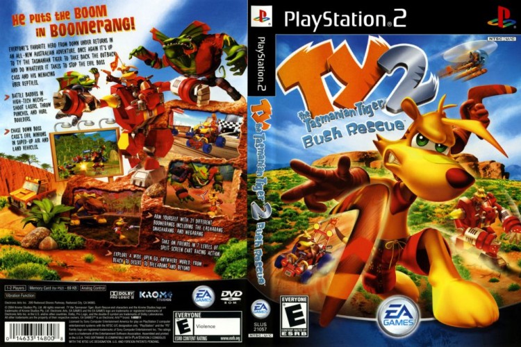 Ty the Tasmanian Tiger 2: Bush Rescue - PlayStation 2 | VideoGameX