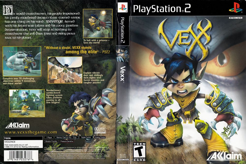 PS2 PAL VEXX レア RARE 海外版