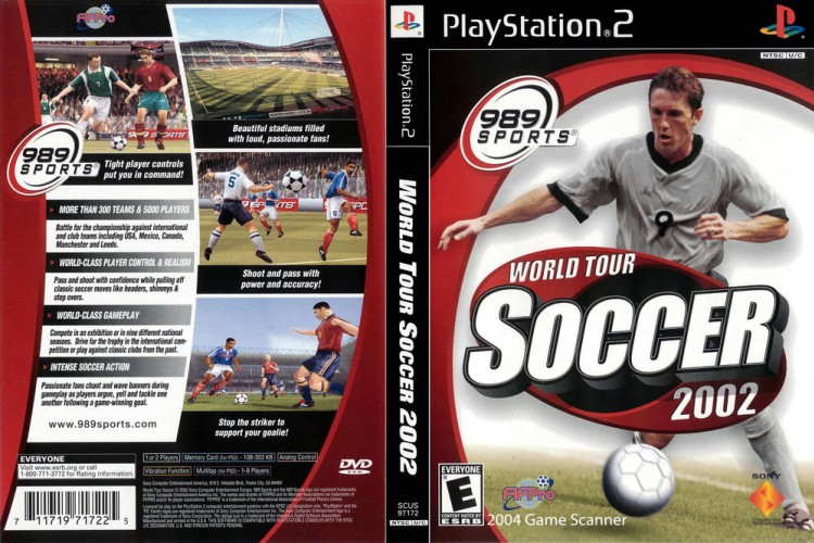 World Tour Soccer 2002 - PlayStation 2 | VideoGameX