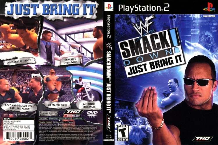 WWF Smack Down!: Just Bring It - PlayStation 2 | VideoGameX