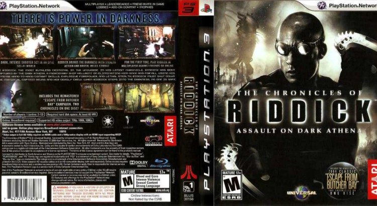 Chronicles of Riddick: Assault on Dark Athena - PlayStation 3 | VideoGameX