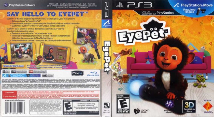 EyePet - PlayStation 3 | VideoGameX