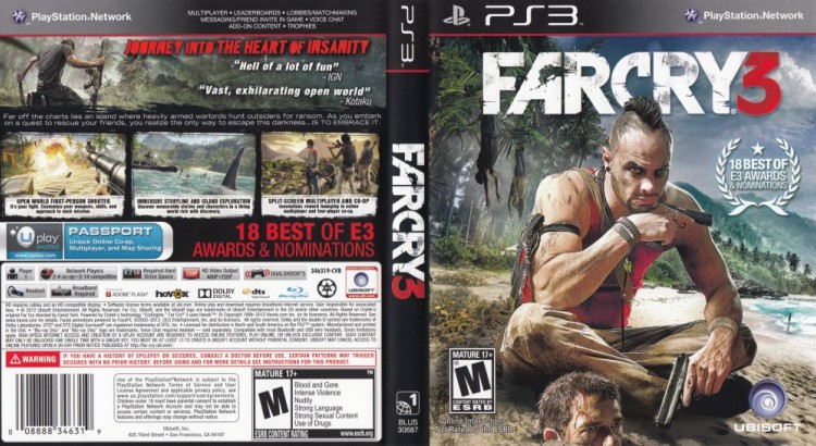 far cry 3 ps3 на двоих