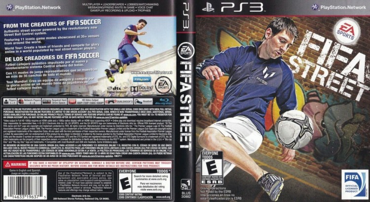 FIFA Street - PlayStation 3 | VideoGameX