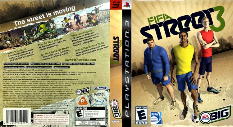 FIFA Street 3 - PlayStation 3 | VideoGameX