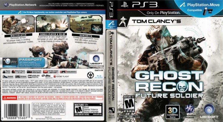 Ghost Recon: Future Soldier - PlayStation 3 | VideoGameX