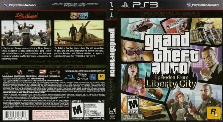 Grand Theft Auto: Episodes from Liberty City - PlayStation 3 | VideoGameX