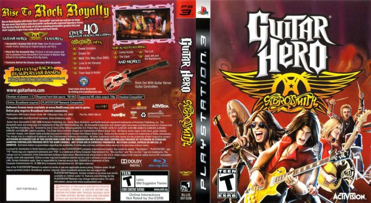 Guitar Hero: Aerosmith - PlayStation 3 | VideoGameX