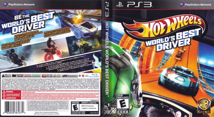 Hot Wheels World's Best Driver  - PlayStation 3 | VideoGameX