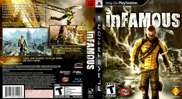 inFAMOUS - PlayStation 3 | VideoGameX