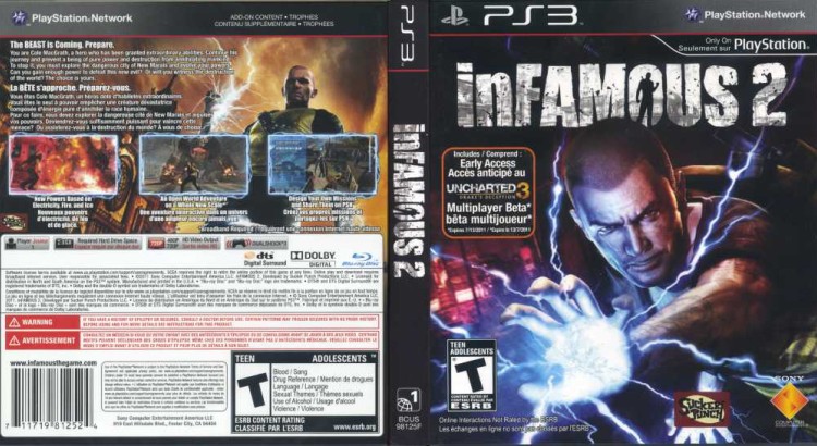 inFAMOUS 2 - PlayStation 3 | VideoGameX