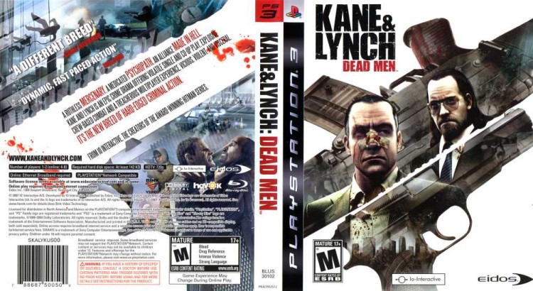 Kane & Lynch: Dead Men - PlayStation 3 | VideoGameX