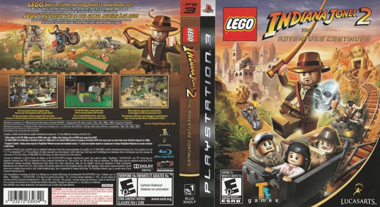 LEGO Indiana Jones 2: The Adventure Continues - PlayStation 3 | VideoGameX