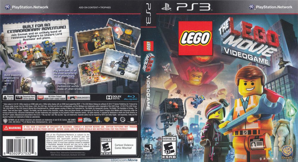 ps3 lego movie game