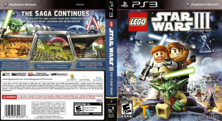 LEGO Star Wars III: The Clone Wars - PlayStation 3 | VideoGameX