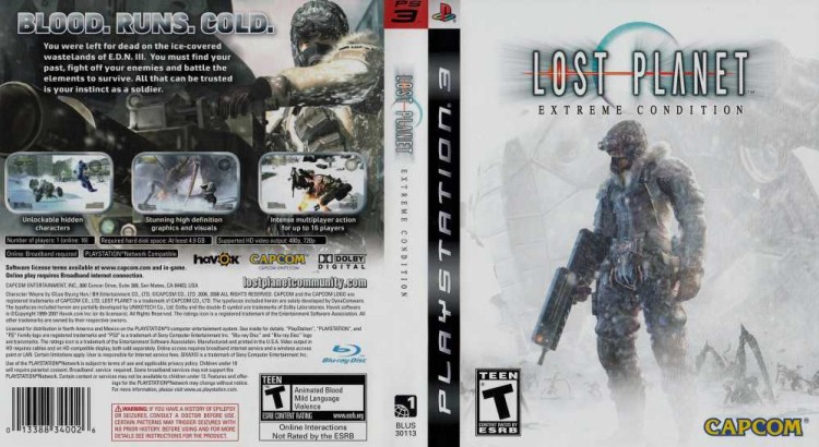 Lost Planet: Extreme Condition - PlayStation 3 | VideoGameX