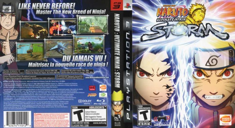 Naruto: Ultimate Ninja Storm - PlayStation 3 | VideoGameX