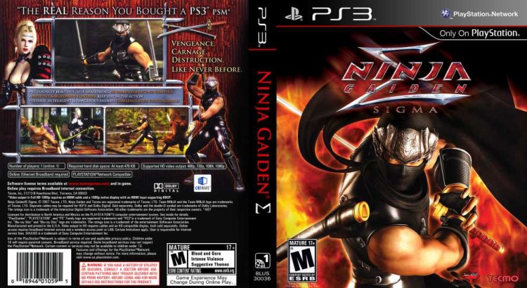 Ninja Gaiden Sigma - PlayStation 3 | VideoGameX