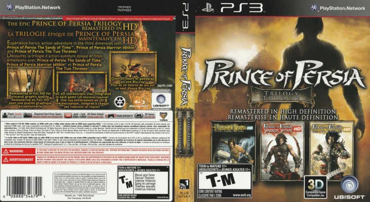 Prince of Persia Trilogy - PlayStation 3 | VideoGameX