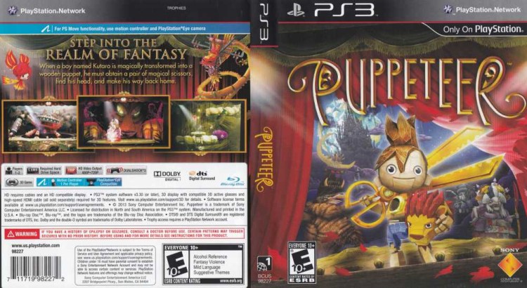 Puppeteer - PlayStation 3 | VideoGameX