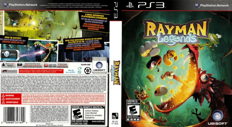 Rayman Legends - PlayStation 3 | VideoGameX