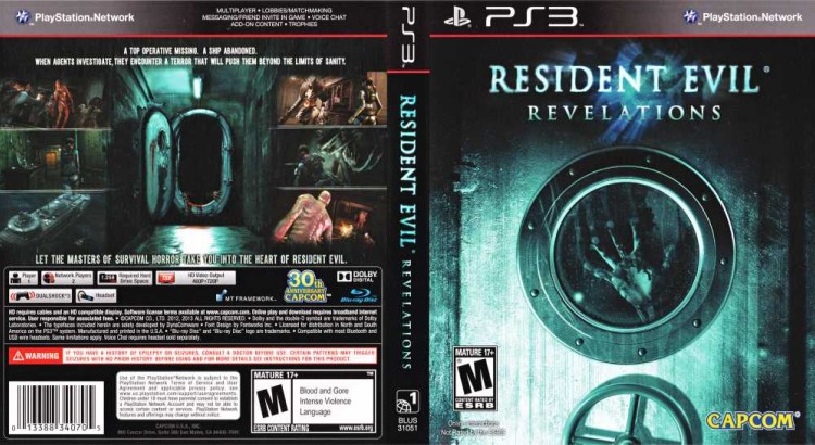 Resident Evil Revelations - PlayStation 3 | VideoGameX