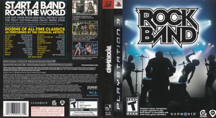 Rock Band - PlayStation 3 | VideoGameX