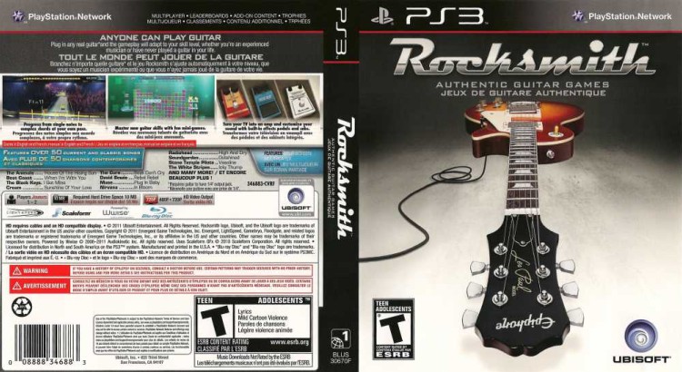 Rocksmith - PlayStation 3 | VideoGameX