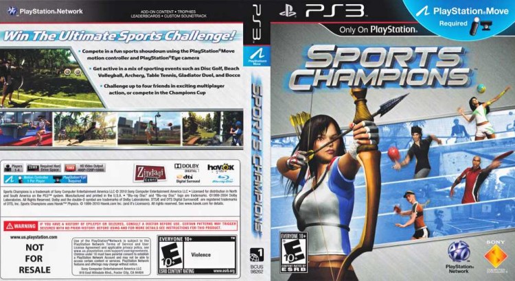 Sports Champions - PlayStation 3 | VideoGameX