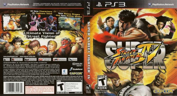 Super Street Fighter IV - PlayStation 3 | VideoGameX