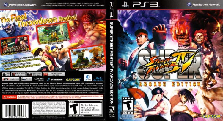 Super Street Fighter IV: Arcade Edition - PlayStation 3 | VideoGameX