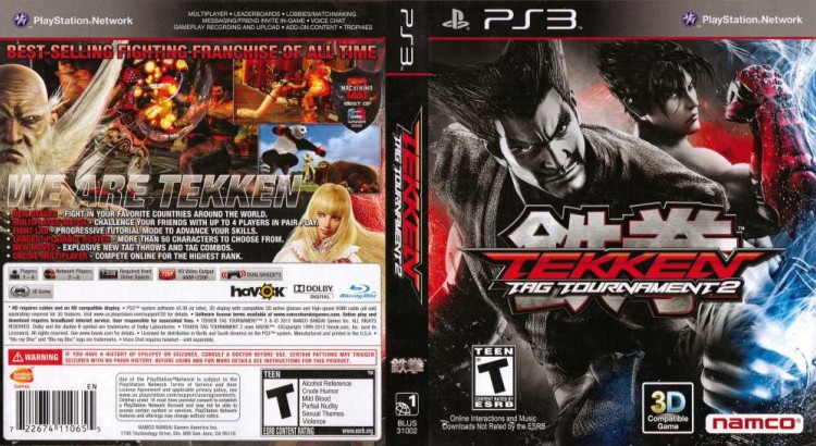 Tekken Tag Tournament 2 PlayStation 3 leaderboard