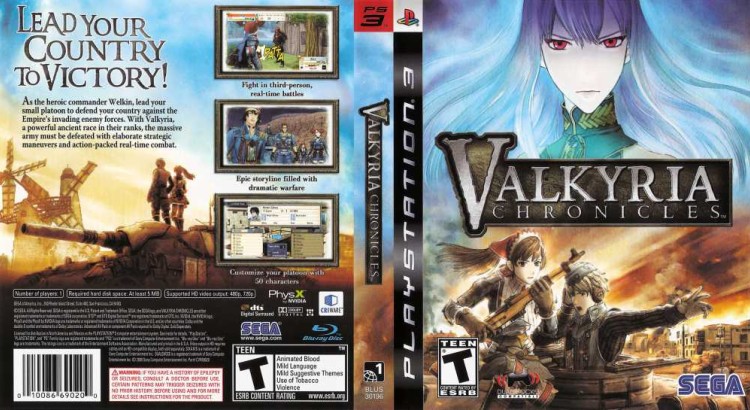 Valkyria Chronicles - PlayStation 3 | VideoGameX