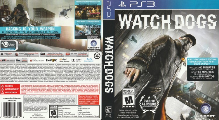 WATCH DOGS - PlayStation 3 | VideoGameX