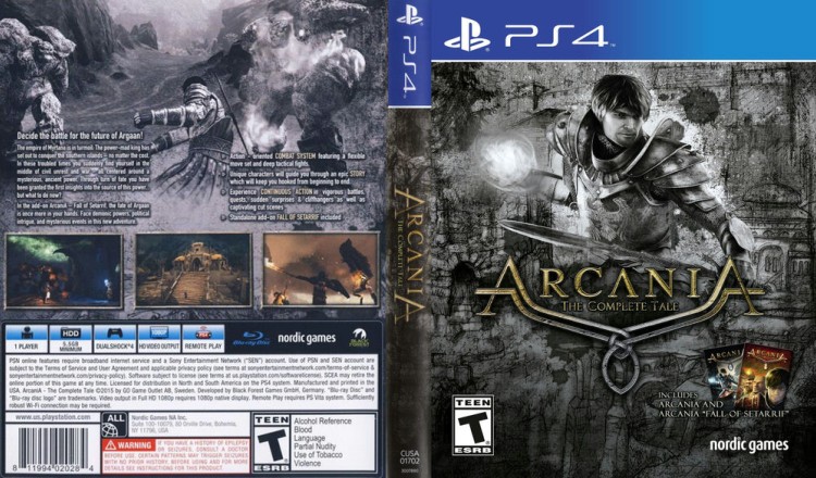 Arcania: The Complete Tale - PlayStation 4 | VideoGameX