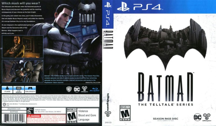 Batman: The Telltale Series - PlayStation 4 | VideoGameX