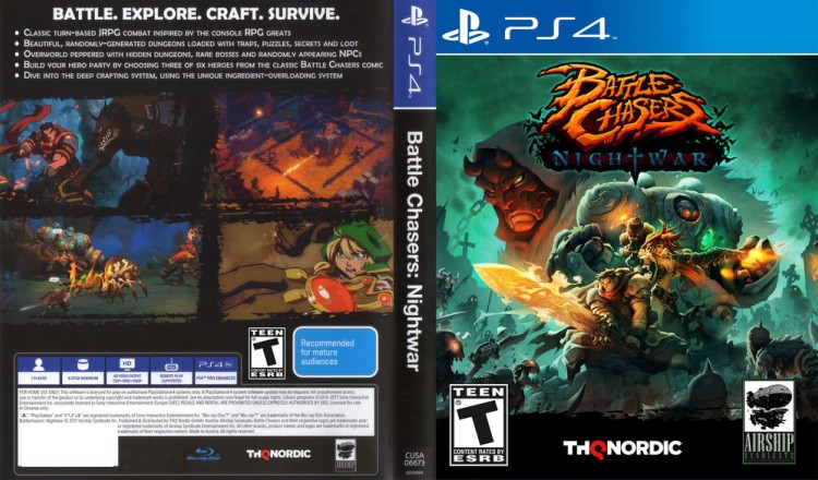 Battle Chasers: Nightwar - PlayStation 4 | VideoGameX