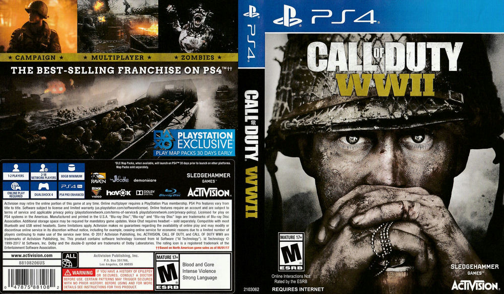 At Darren's World of Entertainment: Call of Duty WWII: PS4 Review